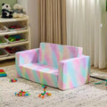 Divano letto pieghevole 2 in 1 per bambini, grigio, 1 posto