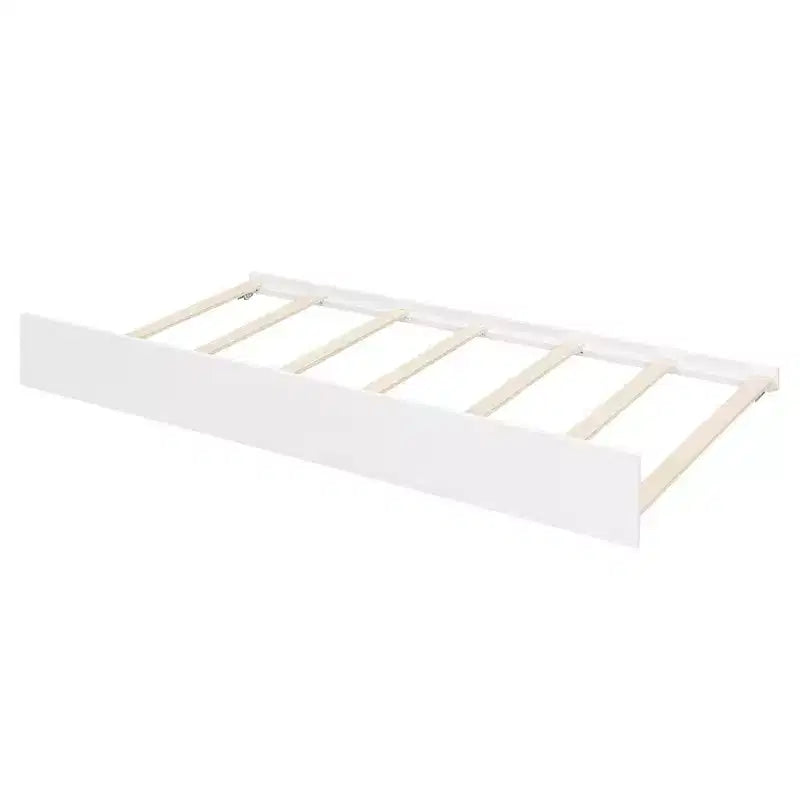 Letto singolo a capanna con letto estraibile, per 2 persone (Grigio/Naturale/Noce/Bianco)